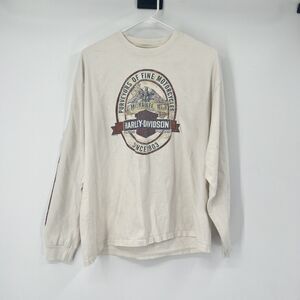 Mens Harley Davidon XL Shirt Double Side Graphic Milwaukee WI Los Cabos Mexico